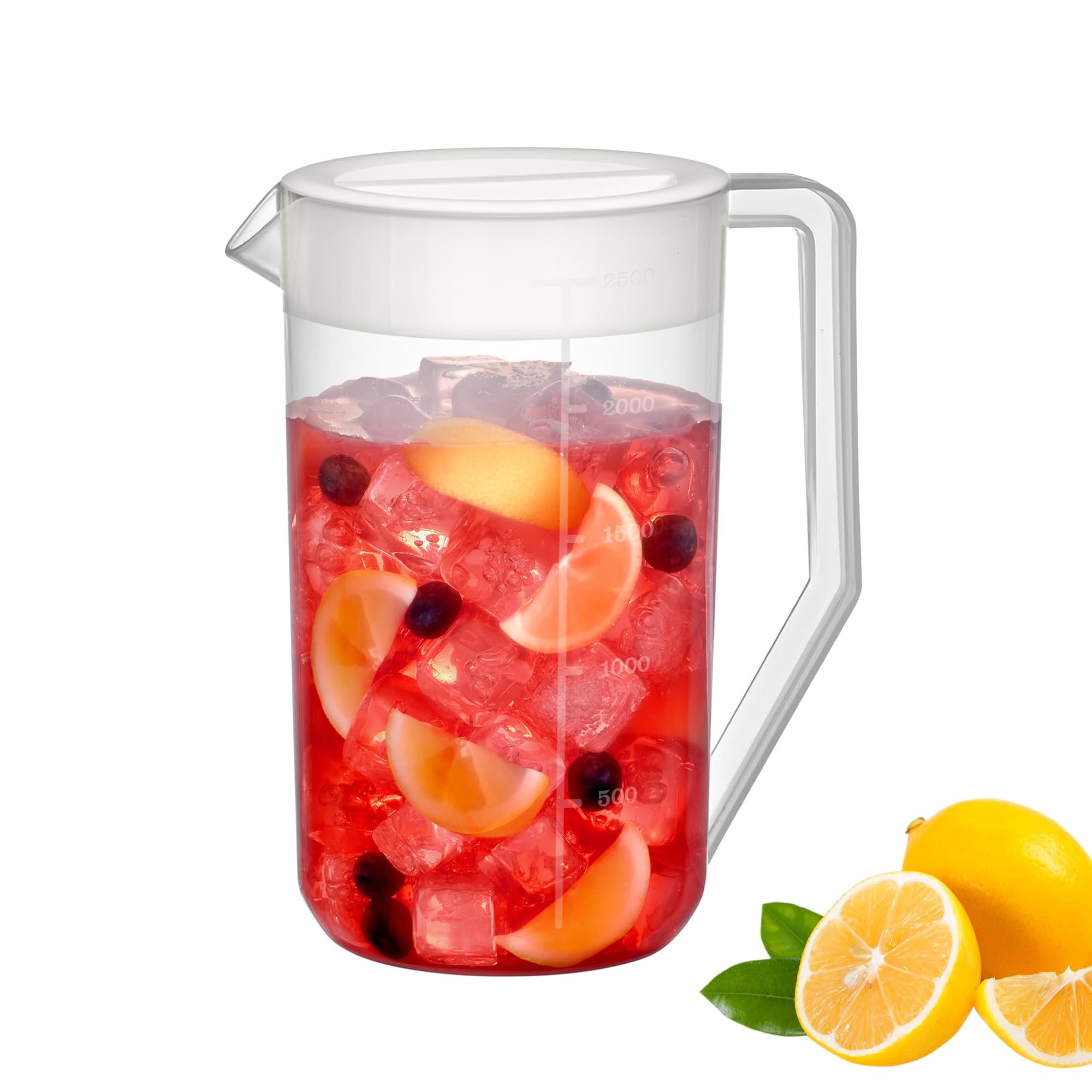 Jarra Amazing Abby para cocina con tapa y capacidad de 2 litros.