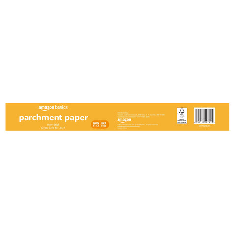 Amazon Basics detalle de textura del papel que muestra superficie antiadherente