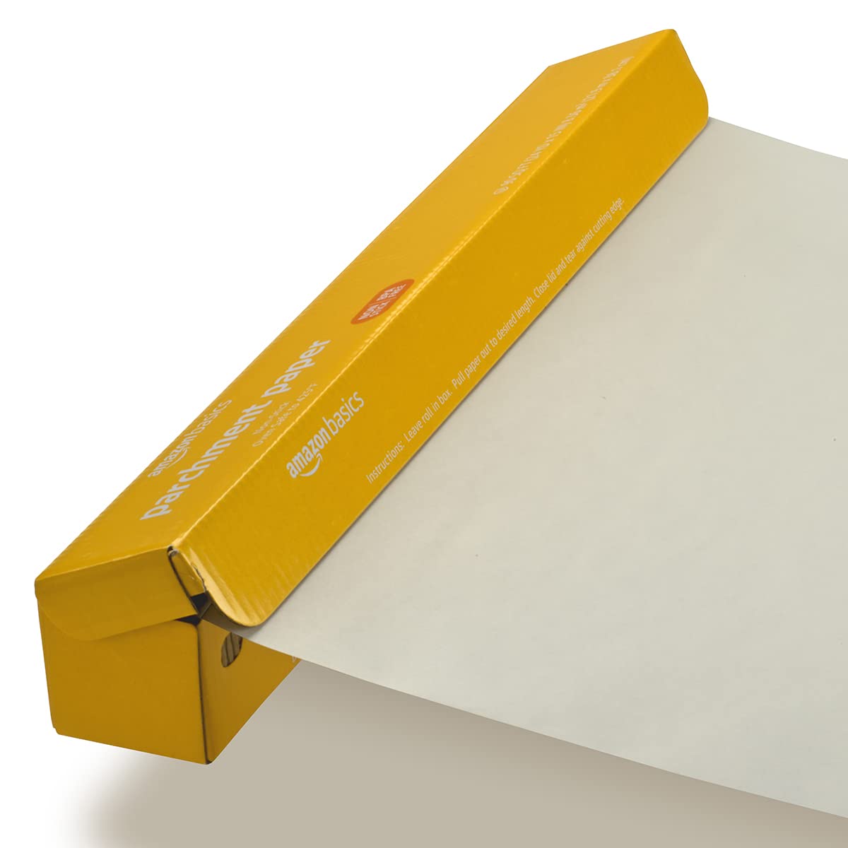 Amazon Basics papel en bandeja con galletas facilitando despegue sin romper