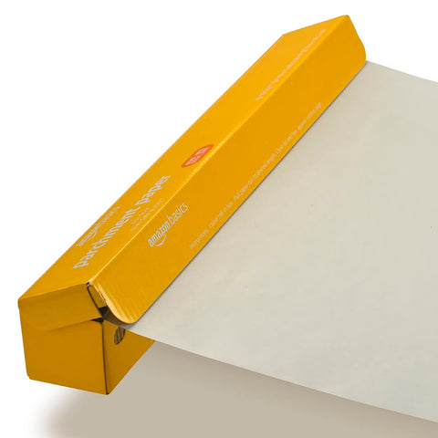 Amazon Basics papel en bandeja con galletas facilitando despegue sin romper