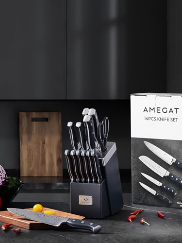 AMEGAT tijeras de cocina, corte rápido y seguro