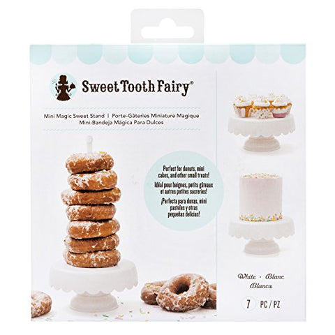 Apilador de donas de American Crafts facilita torres de mini pasteles.