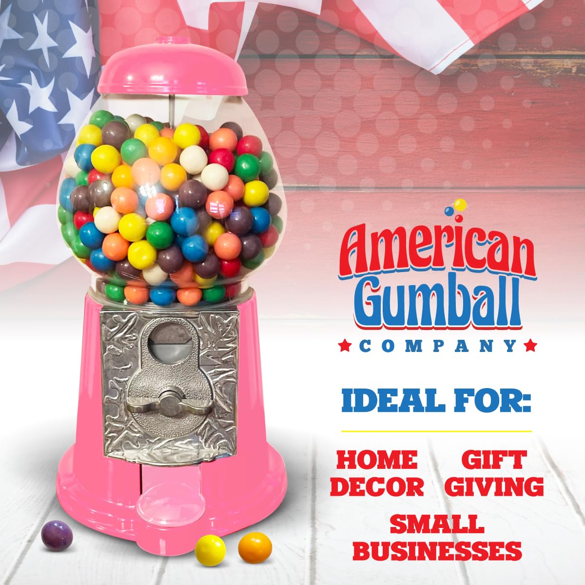 Decoración para hogar u oficina con la máquina de American Gumball Company