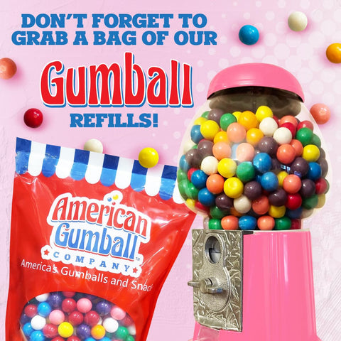 Dispensación para chicles de 0,62 pulgadas y frutos secos en American Gumball Company