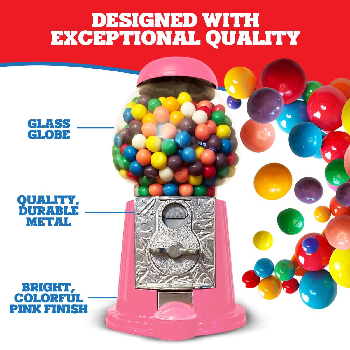 Uso en eventos y cocinas con la máquina de American Gumball Company