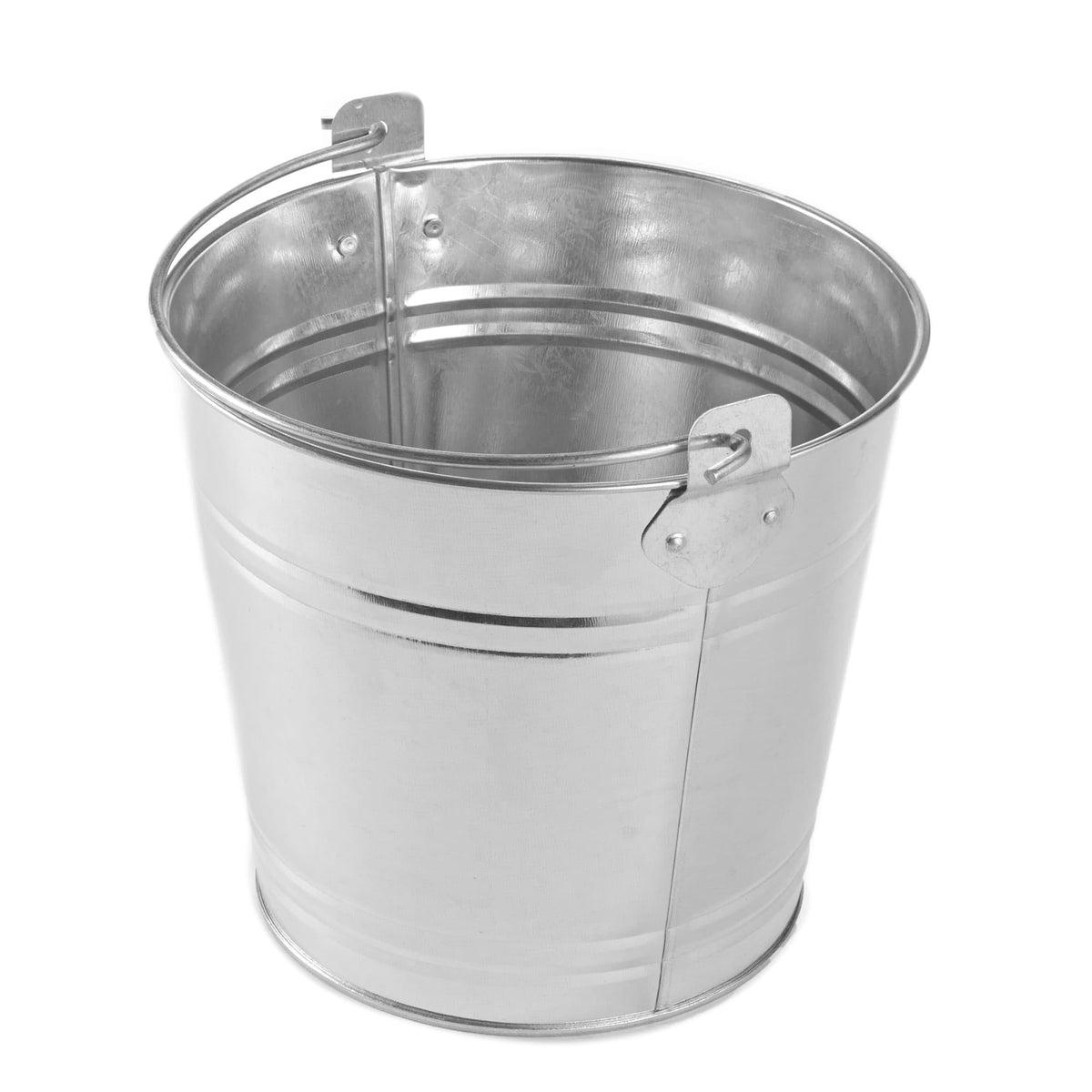 Cubeta de acero galvanizado American Metalcraft con mango, ideal para servir condimentos