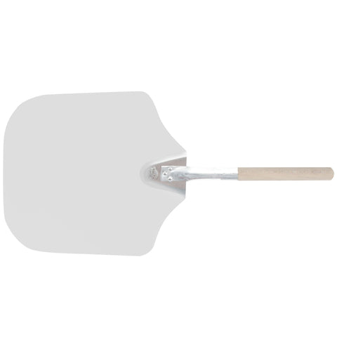 Pala para pizza de American Metalcraft con hoja de aluminio para pizzas grandes.