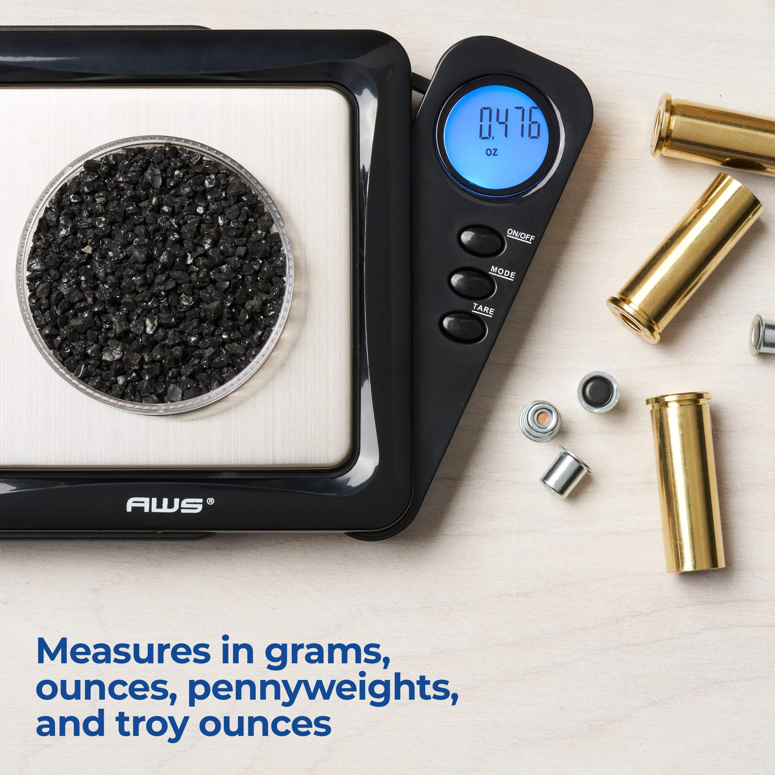 Tara facilita medir en recipientes con la Blade Series de American Weigh Scales.