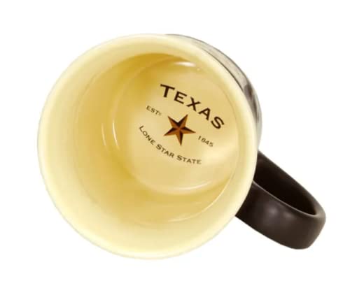 Americaware Texas Emblema, detalle de diseño audaz para regalo o recuerdo texano.