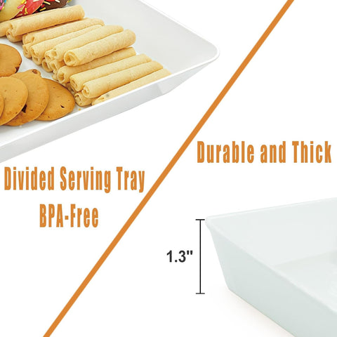 Bandeja AMGBZT para dulces, elegante y fácil de limpiar.