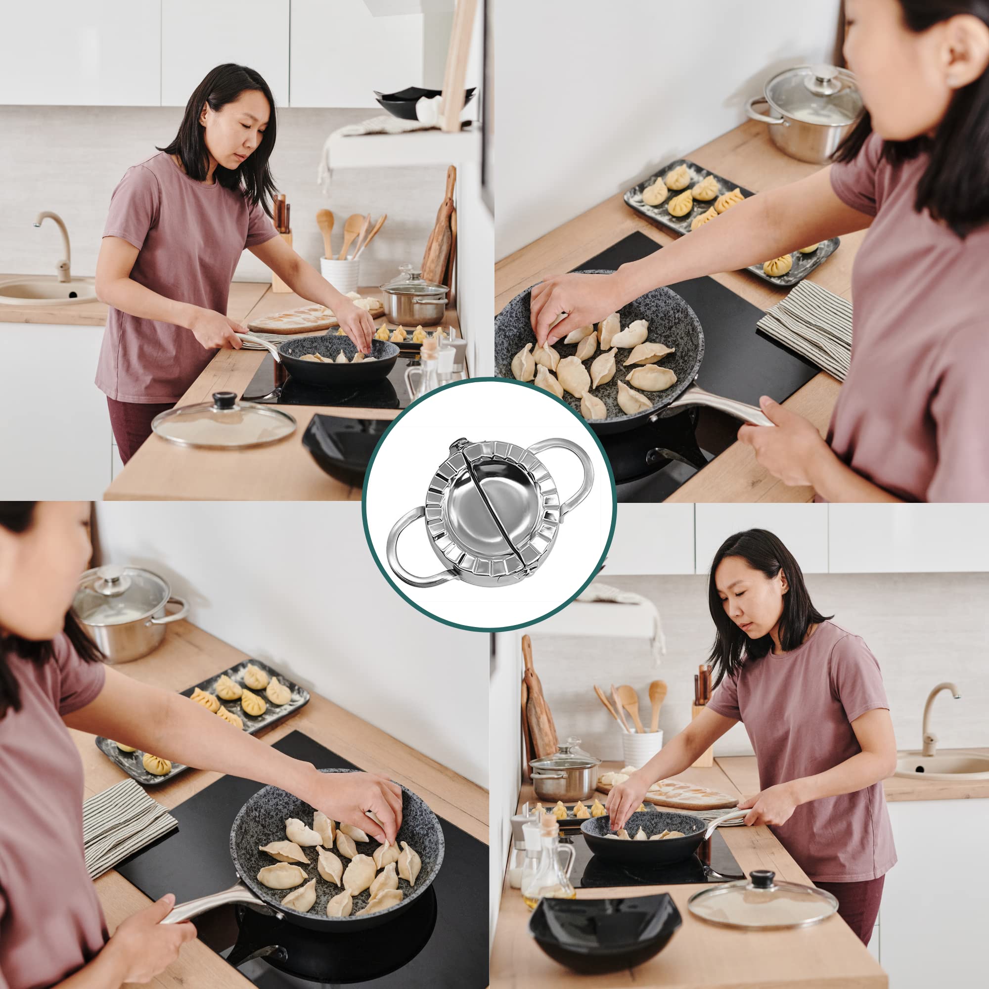 AMGOYA set para empanadas ideal para rellenos en casa
