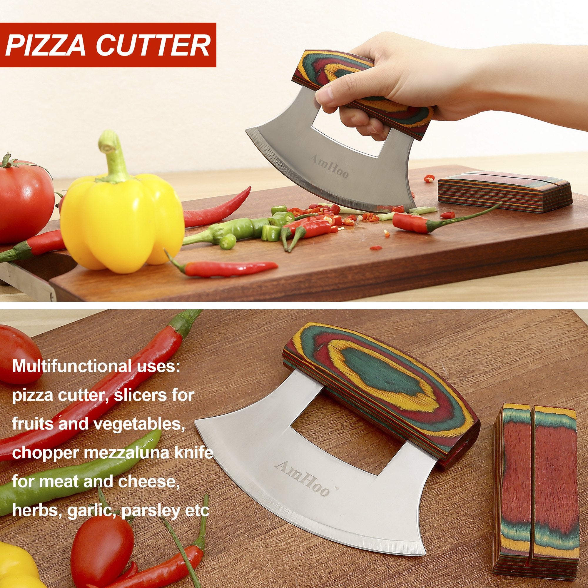 Ideal para picar cebollas y verduras con facilidad.