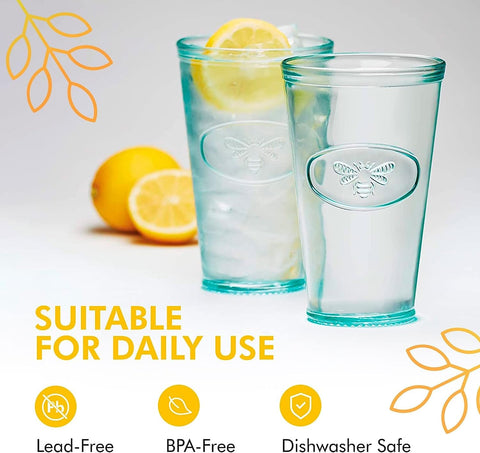 Vaso Hiball Amici Home con capacidad de 473 ml para cocteles o jugos