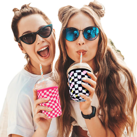 Amintiri diseño rosas margaritas, estilo único para tus bebidas.