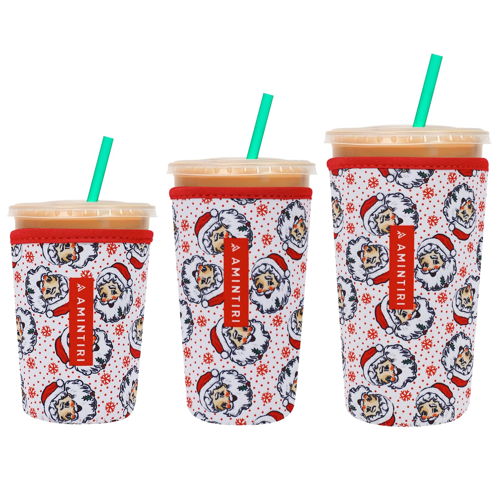 Amintiri funda de neopreno para 16-18 oz, mantiene la bebida aislada y cómoda al tacto.