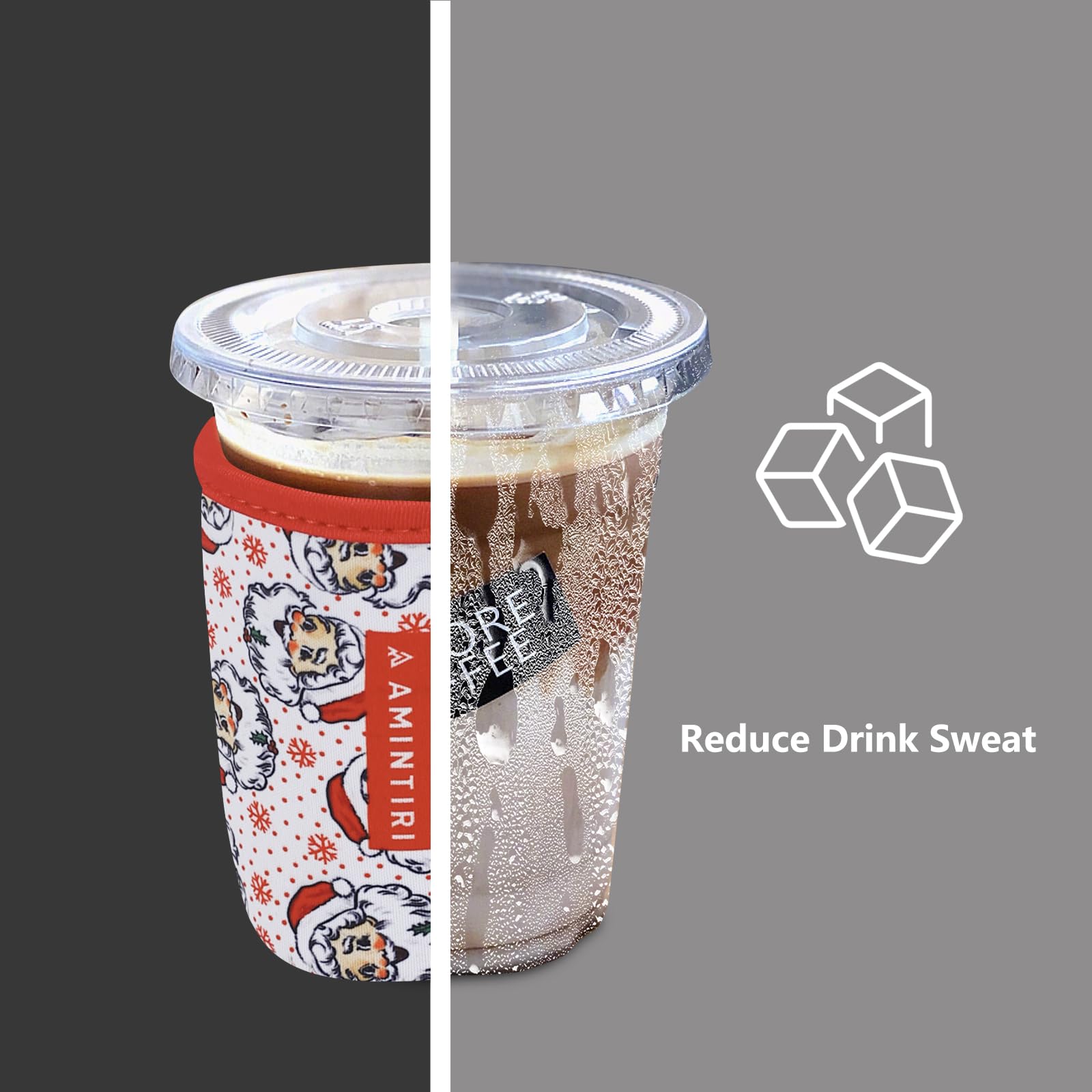 Amintiri funda de neopreno para 22-24 oz, reduce la condensación y mejora el agarre.