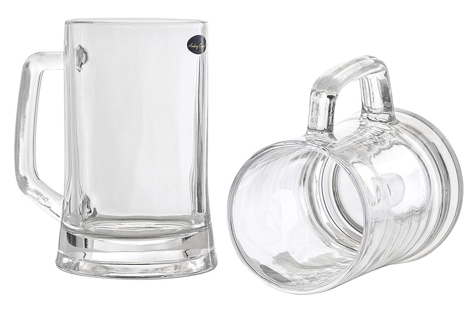 Conjunto de dos jarras 12 oz de Amlong Crystal, ideal para compartir