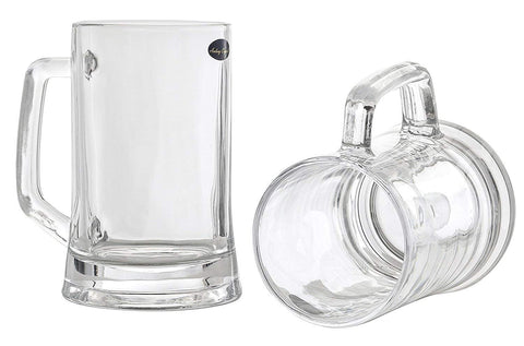 Conjunto de dos jarras 12 oz de Amlong Crystal, ideal para compartir