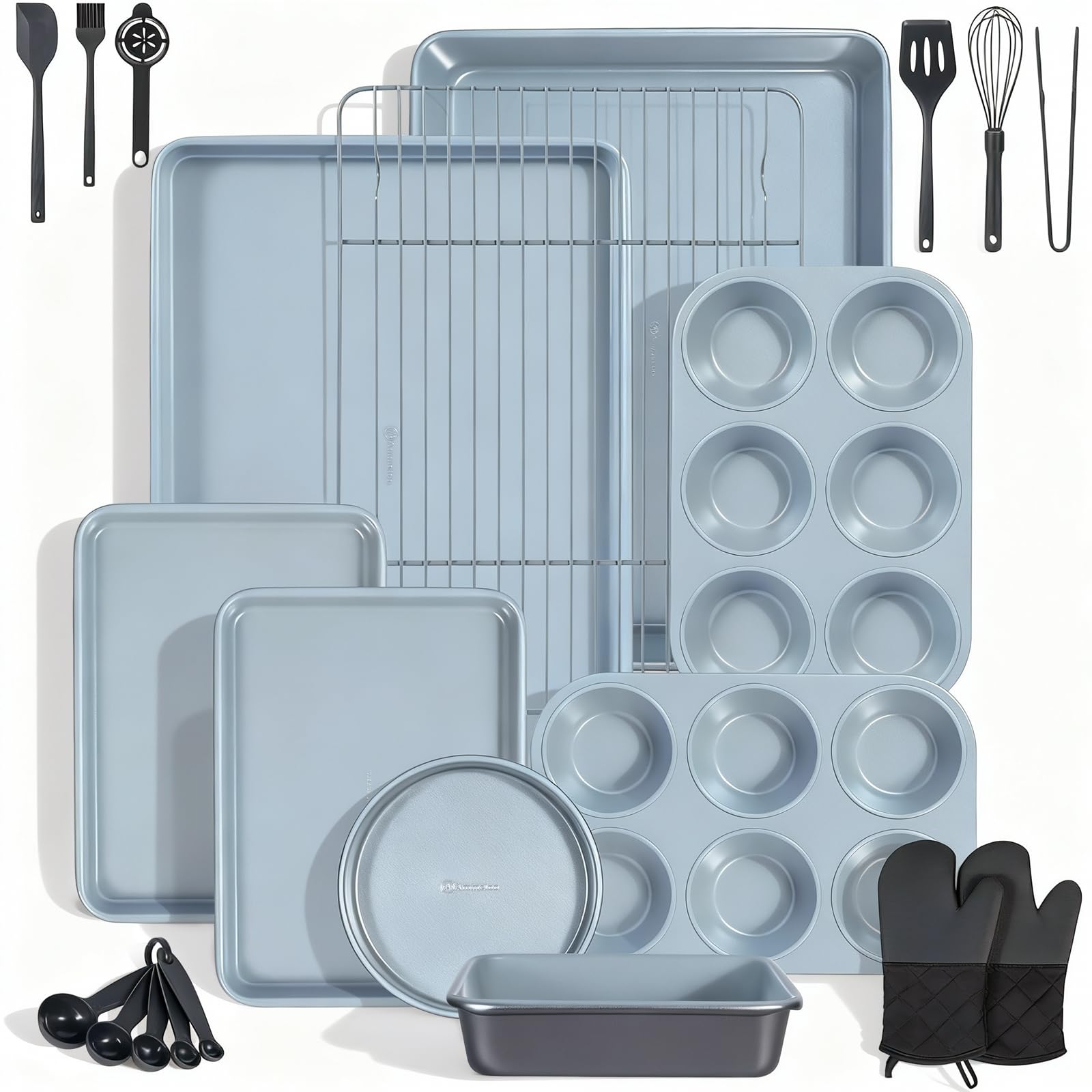 Ammeloo asadera para hornear carnes y verduras, distribución de calor uniforme.