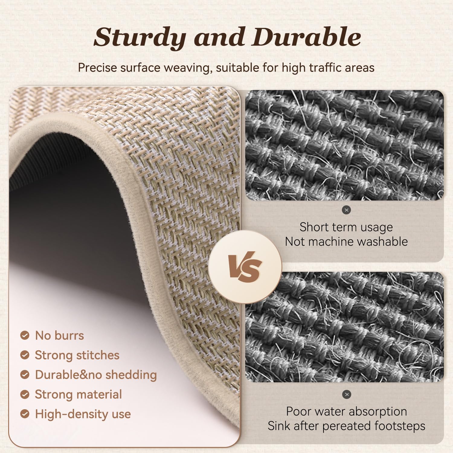 Alfombra AMOAMI uso multi-espacios, ideal frente al fregadero y pasillos.