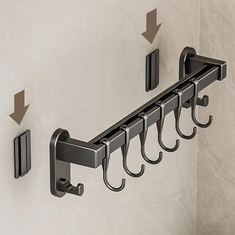 AmoiChic organizador-de-cocina-pared: ahorro de espacio vertical.