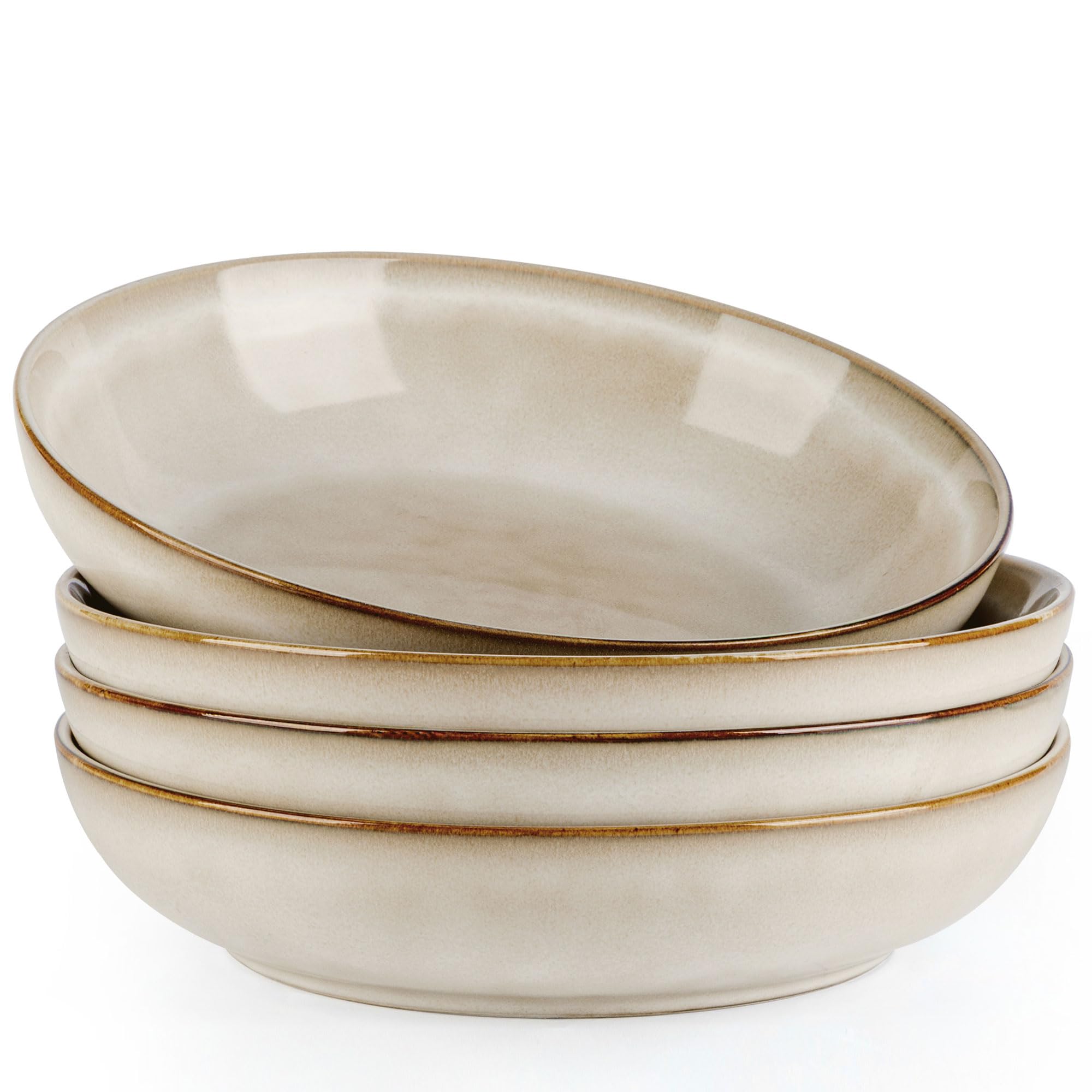 AmorArc cuencos pasta grande 8,5'' para porciones familiares.