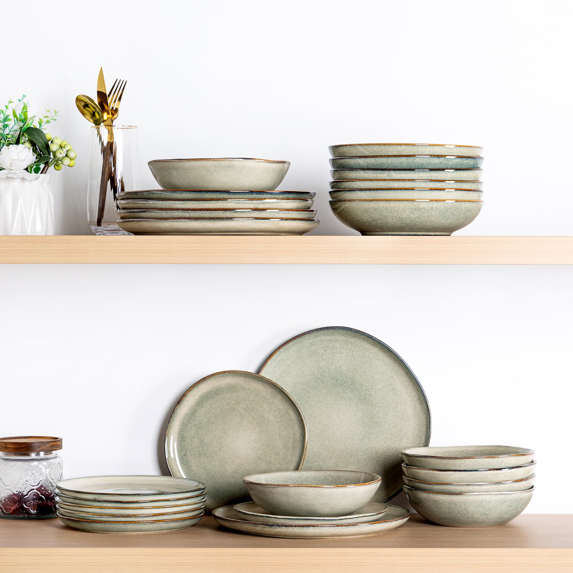 AmorArc porcelana cerámica apta para microondas y lavavajillas.