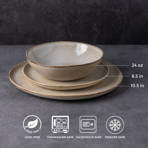 AmorArc platos de aperitivo de 8,5 pulgadas para porciones