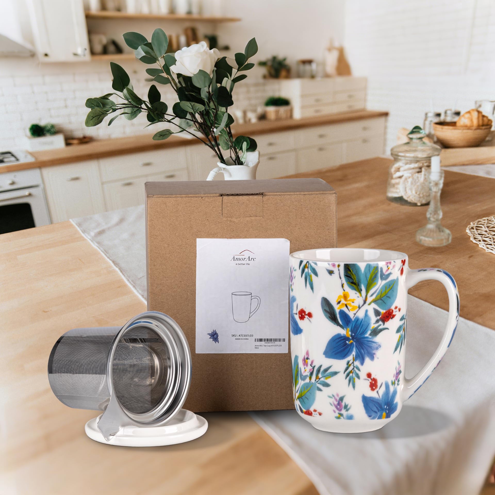 Uso diario AmorArc para café y té en casa