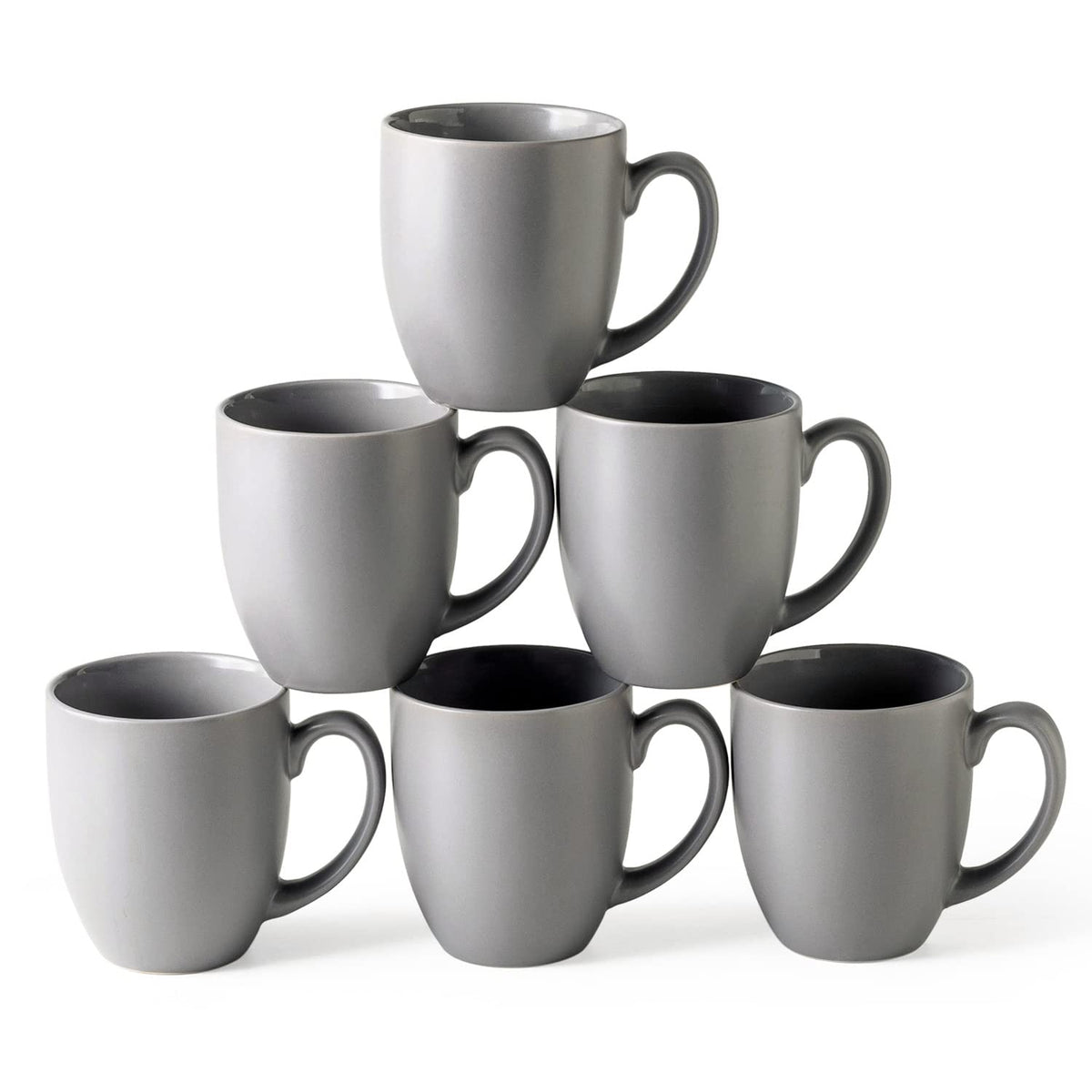 AmorArc tazas cafe set 6-16oz, conjunto ideal para uso diario en casa.