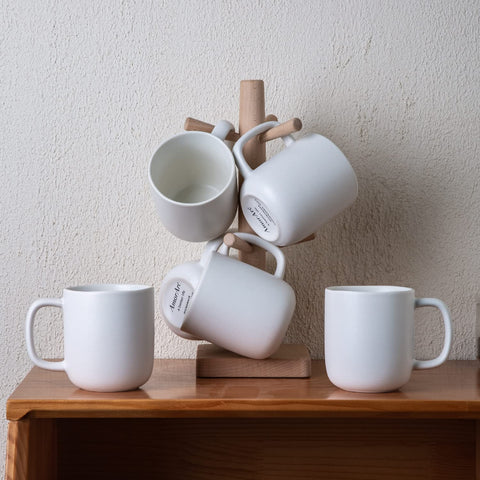 AmorArc tazas aptas para microondas para calentar rápido.