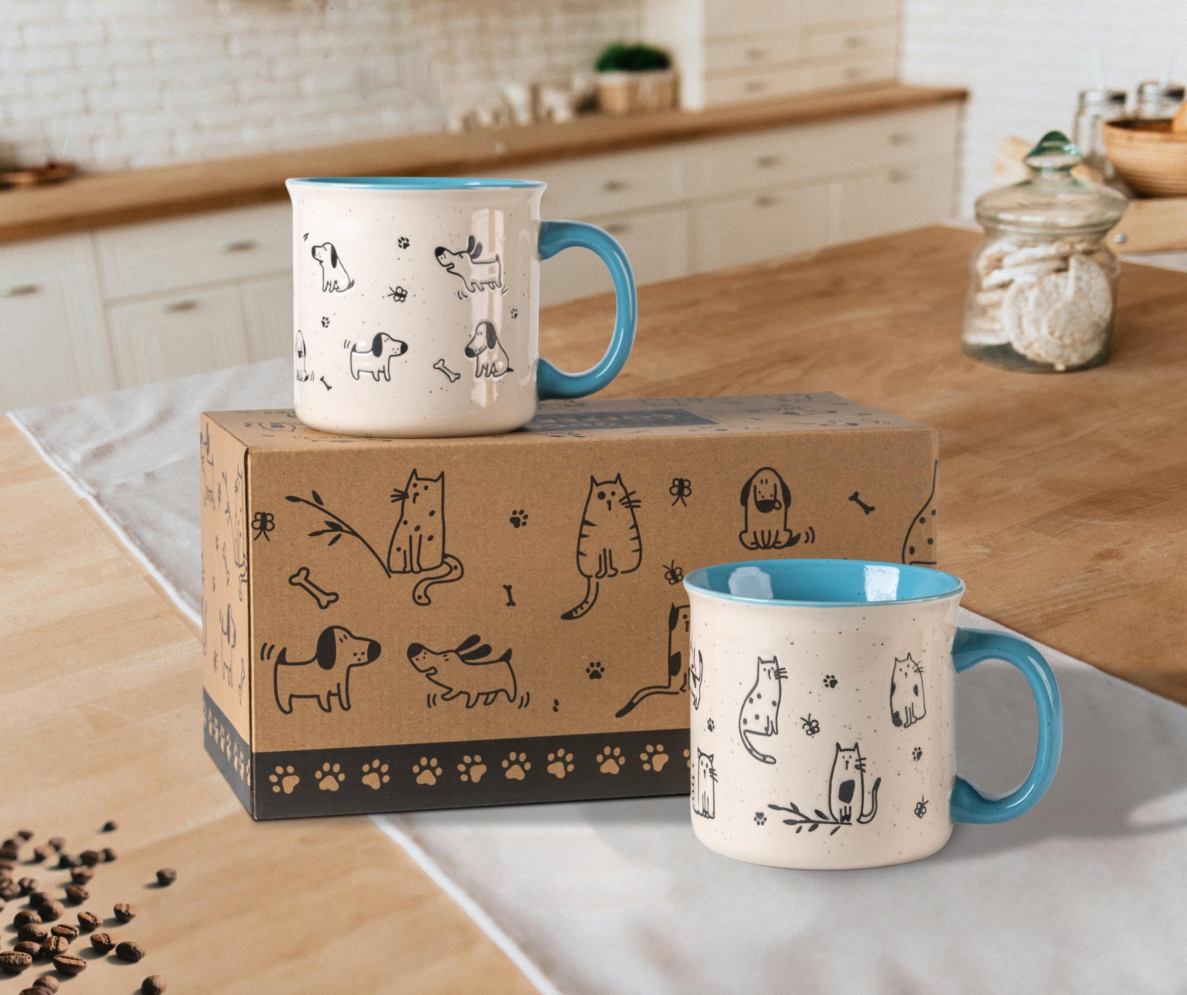 Capacidad 22 oz de AmorArc para té, café o sopa.