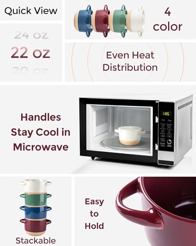 AmorArc tazon sopa 24oz ideal para guisos y noodles
