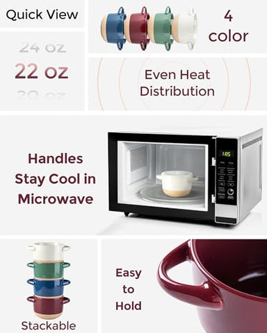 AmorArc tazon sopa 24oz ideal para guisos y noodles