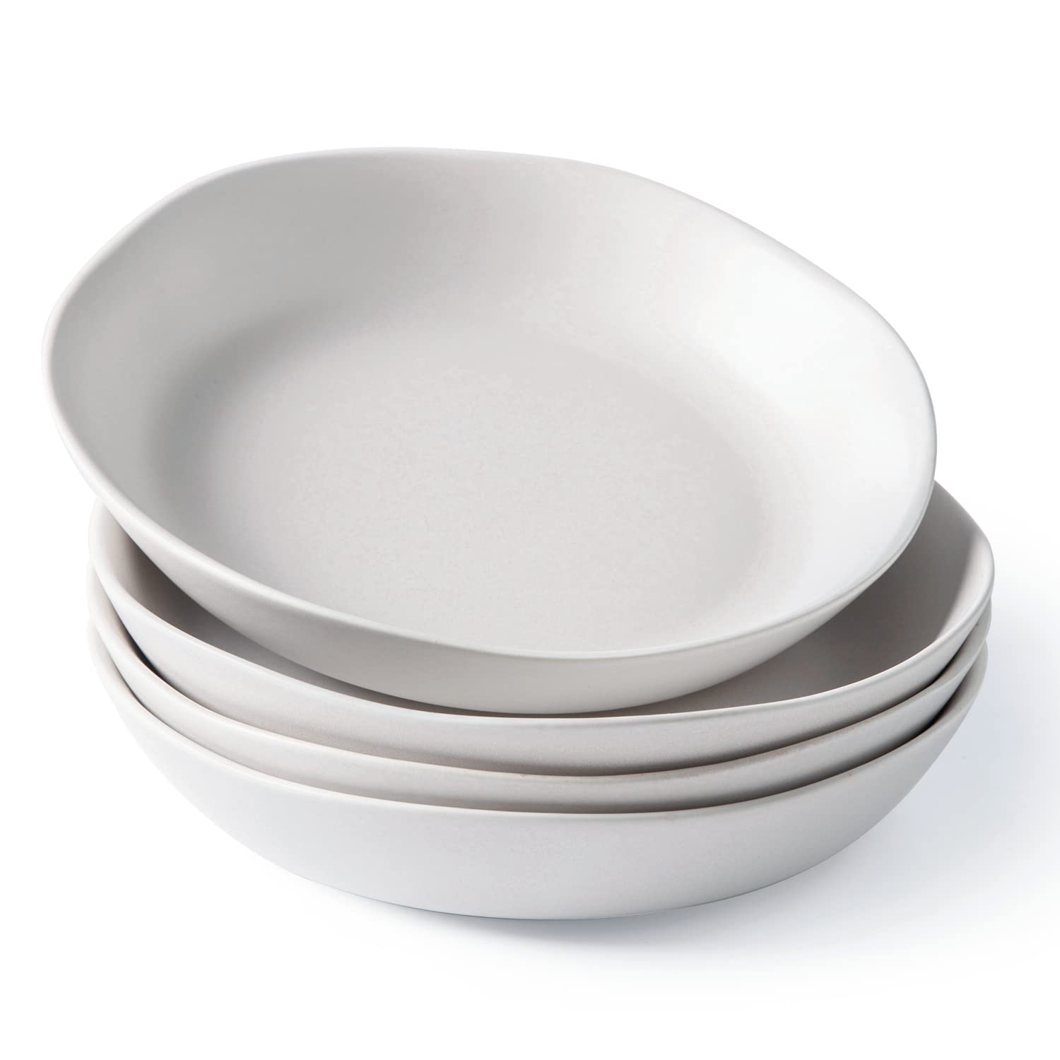 AmorArc tazones pasta borde ondulado, ideal para porciones generosas.