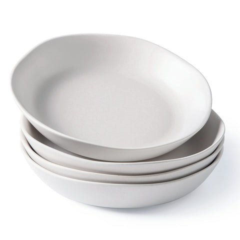 AmorArc tazones pasta borde ondulado, ideal para porciones generosas.