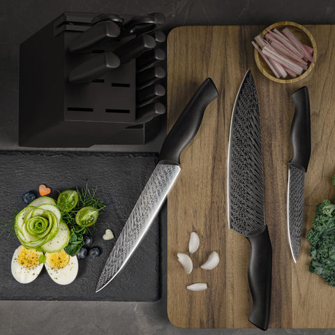 Amorston cuchillo chef 8 pulgadas para cortes precisos de ingredientes