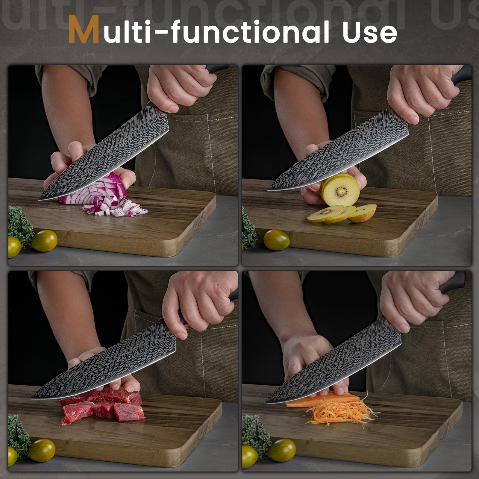 Amorston cuchillo pelador 3.5 pulgadas para pelar con precisión