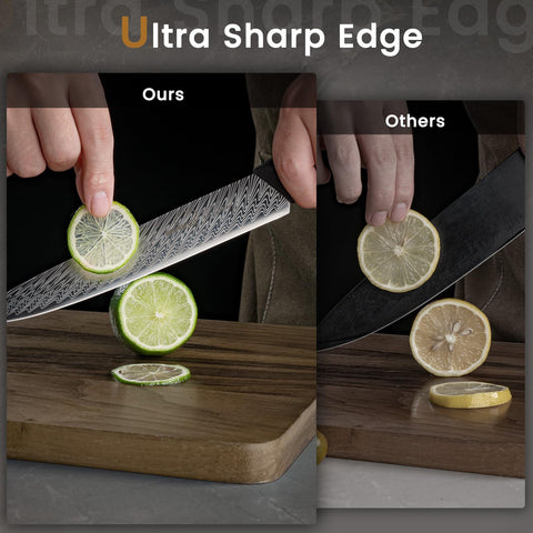 Amorston cuchillo utilidad 5 pulgadas, soluciones rápidas en cocina