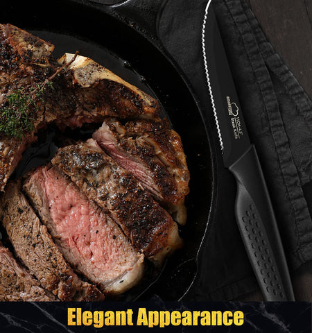 Amorston, conjunto durable en negro elegante para la cocina
