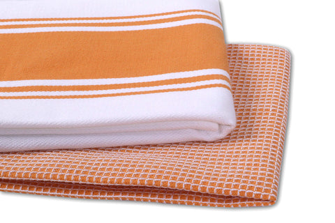 AMOUR INFINI toallas tejido waffle suave y absorbente para uso diario