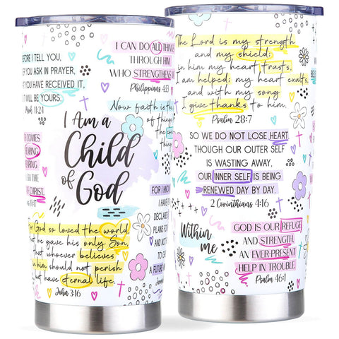 Amutta: taza cristiana para mujeres con frase bíblica para motivación diaria.