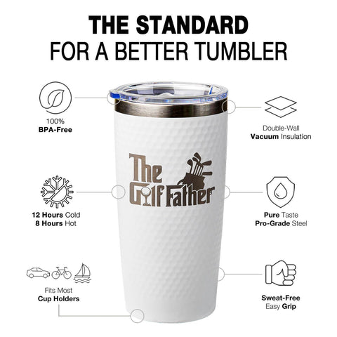 Amutta taza golf dad uso diario: ideal para casa, oficina o el campo.