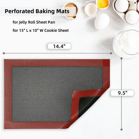 Amyandone malla-aire microperforada ayuda a hornear con calor uniforme para galletas crujientes