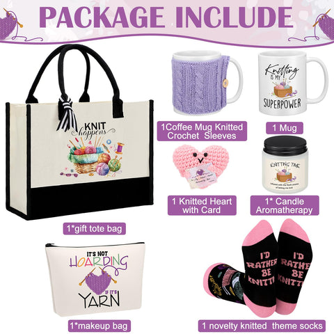 Estuche cosmético Amylove para organizar herramientas de crochet
