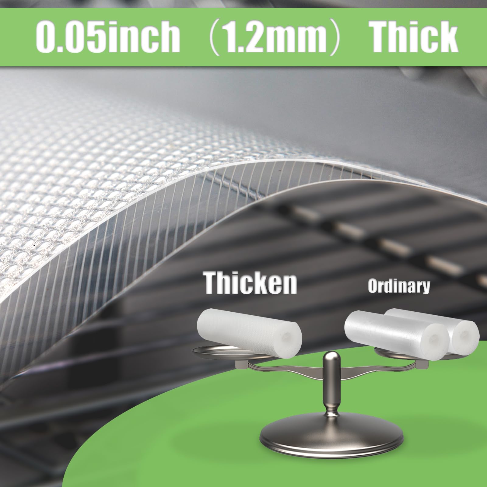 AMZABBY forro estante alambre impermeable ante derrames y manchas.