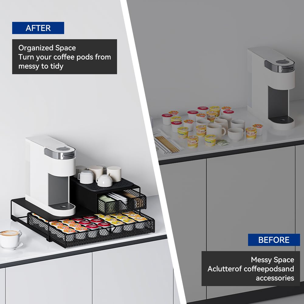 AmzAge uso compacto bajo gabinetes de cocina para optimizar espacio