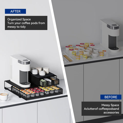 AmzAge uso compacto bajo gabinetes de cocina para optimizar espacio