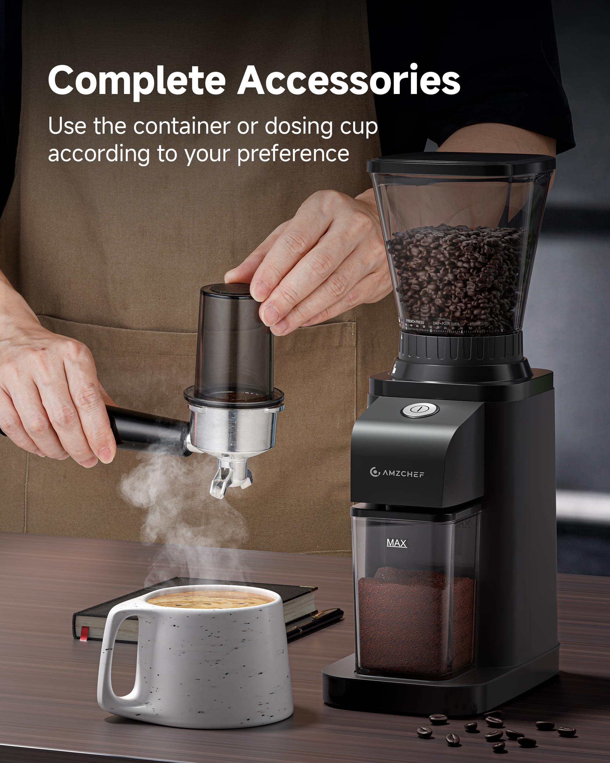 AMZCHEF diseño compacto para cocina, fácil de integrar
