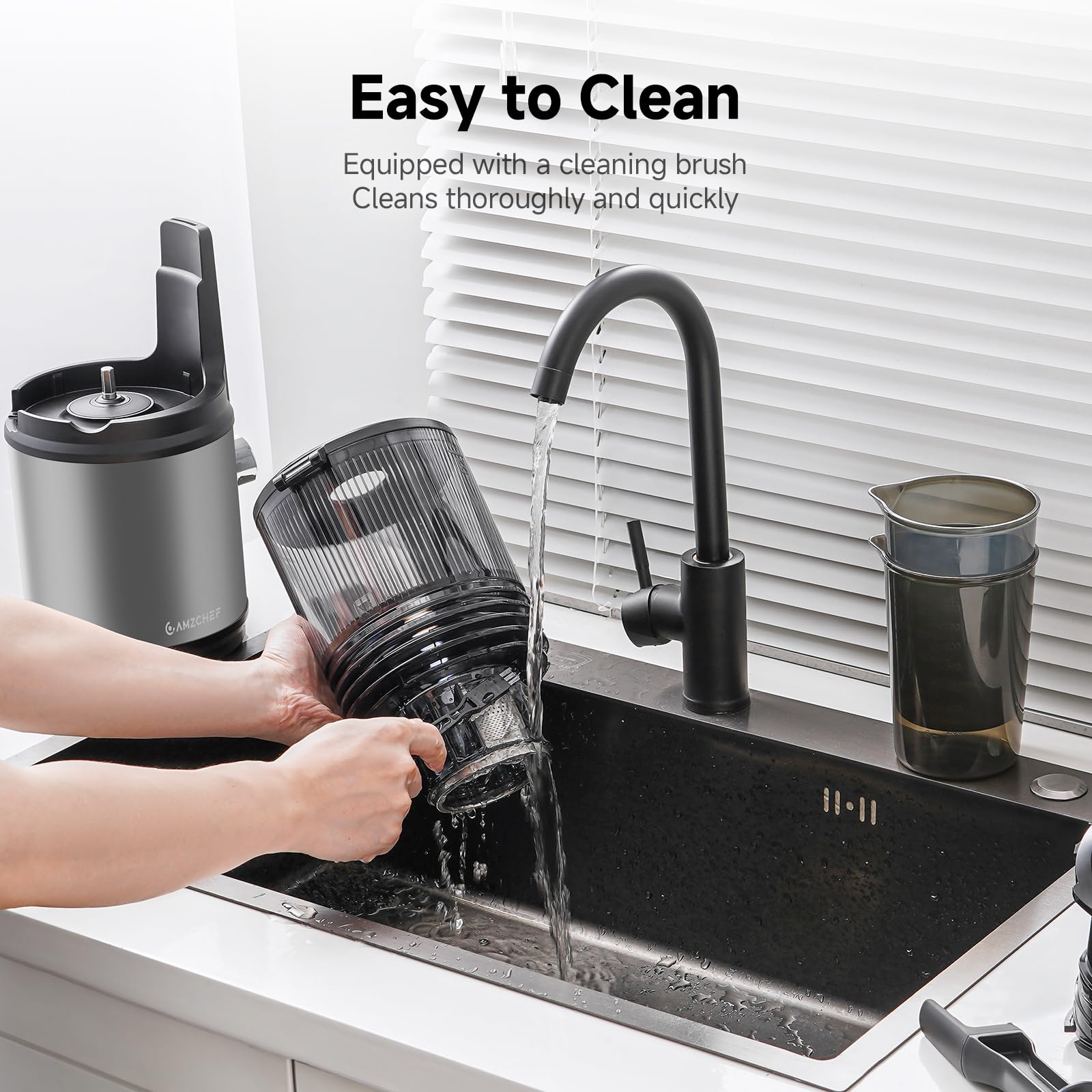 AMZCHEF diseño compacto apto para cocina en casa.